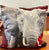 Elephant pillow (18x18)
