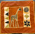 African Art Hand Painted Pillow Cases  55cm ( 21.65